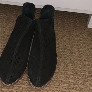 Vince Camuto black booties